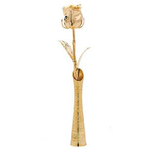  50th  Wedding  Anniversary  Gift  Ideas  Gold Dipped Roses