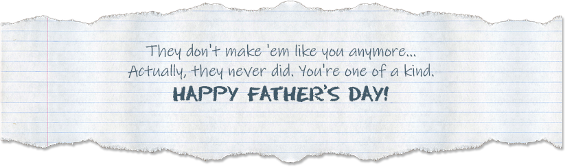 Father's day greetings