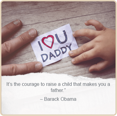 Father's day quote by - Barack Obama