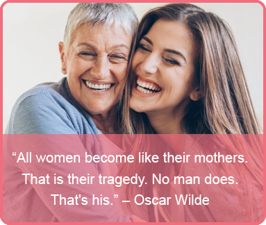 mothers day quote - Oscar Wilde