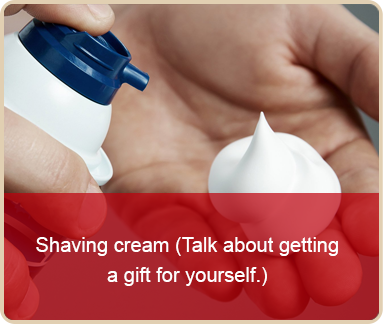 valentines day worst gift shaving cream