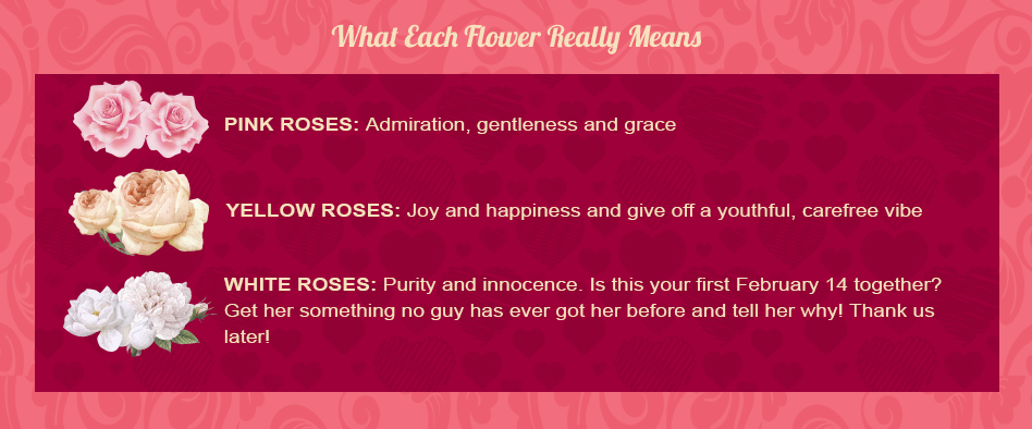 canada valentines day flower guide