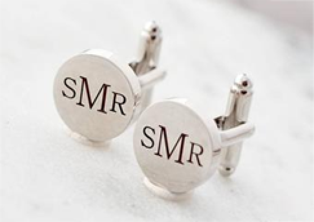 Wedding gift for husband cuff link