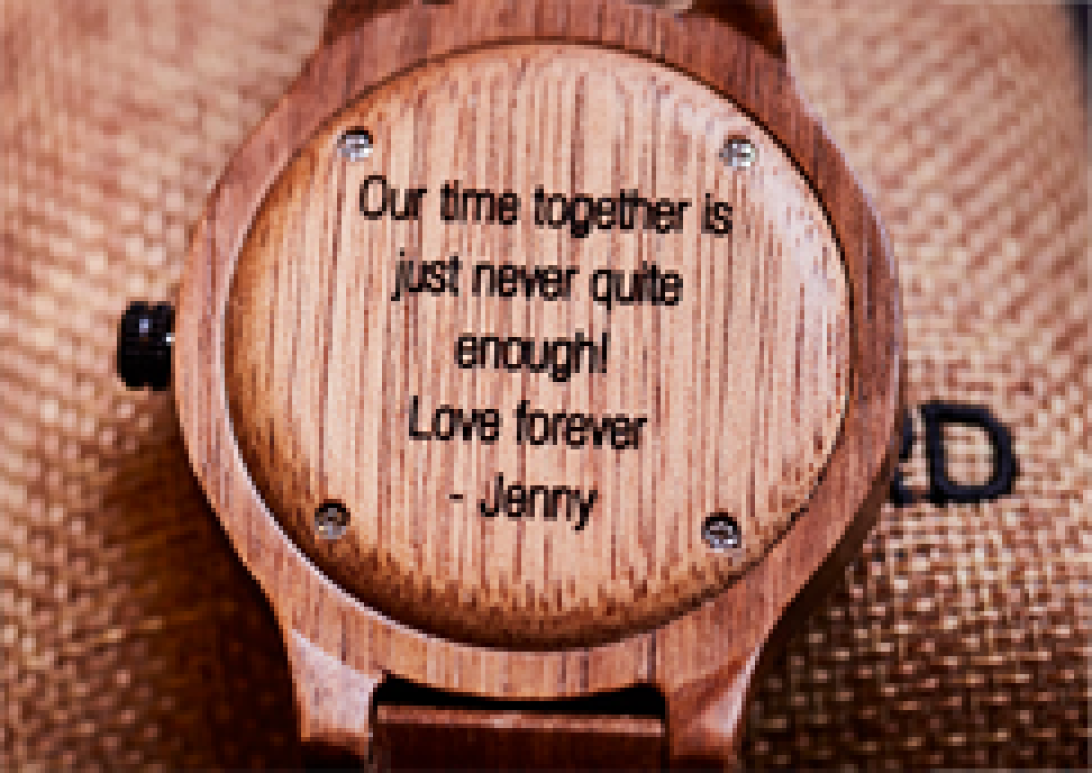 Wedding gift idea for husband custom engraving