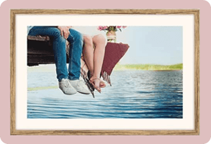 Wedding gift idea for mother - framed photo