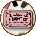 wedding gift for bridesmaid - survival pack