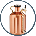 wedding gift for groom - pressurized growler